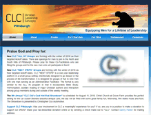 Tablet Screenshot of clcpittsburgh.org